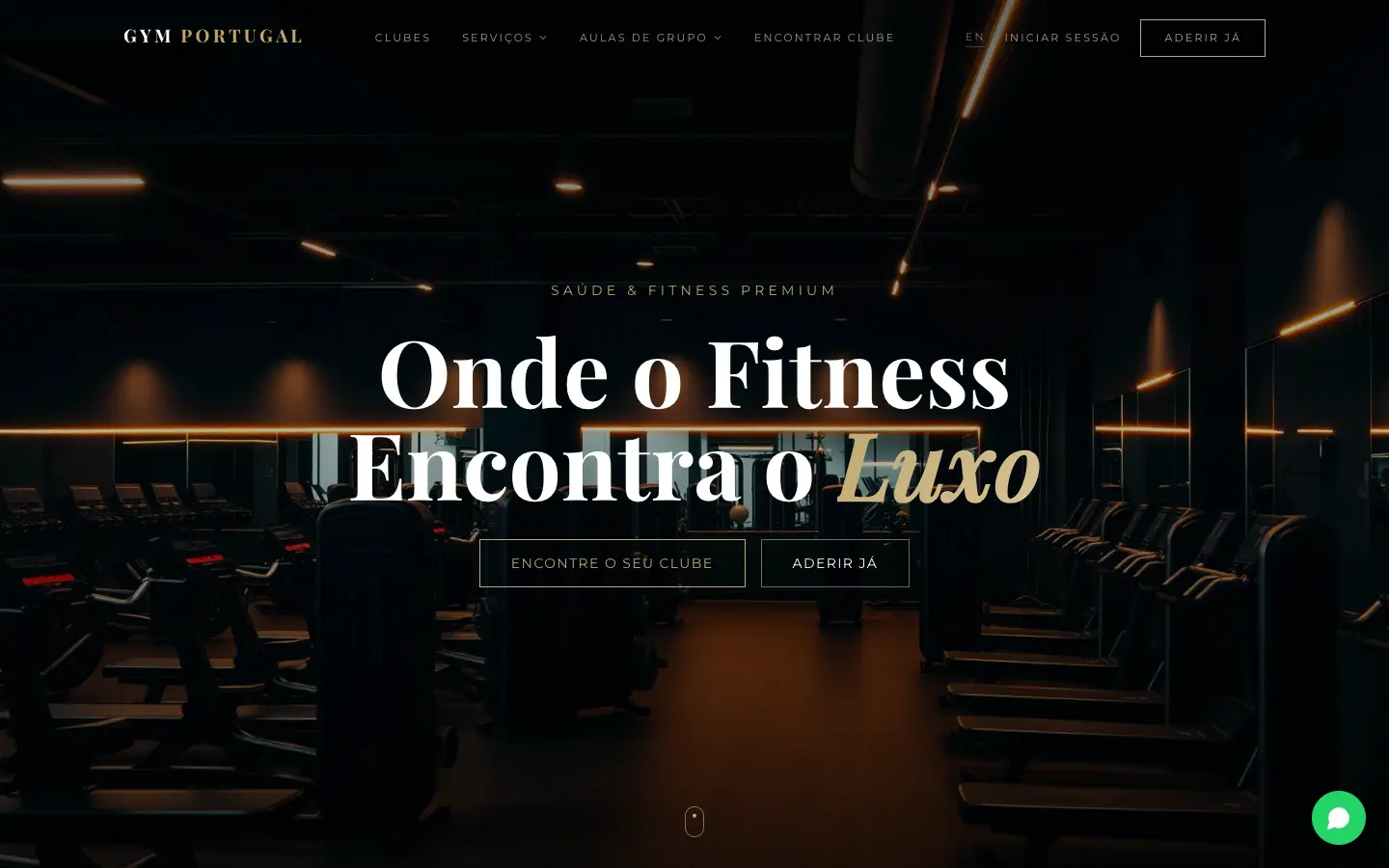 Health Club Premium — página inicial